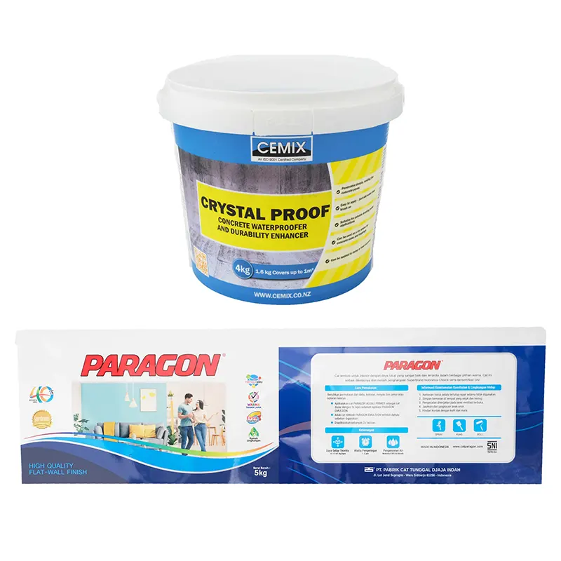 IML Label PP Paint Bucket by Injection Molding