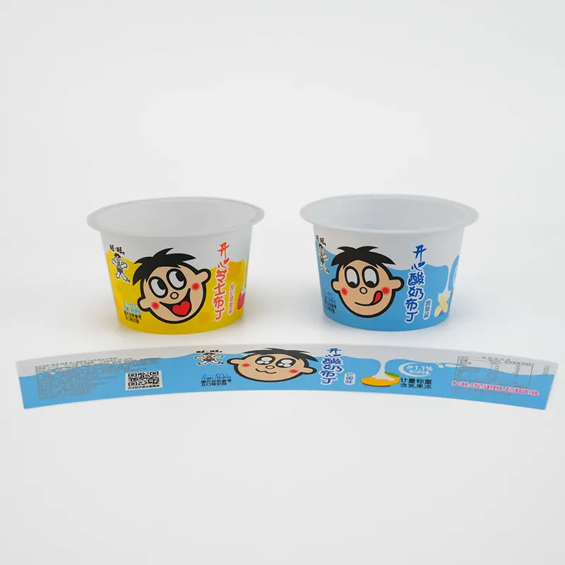 PP Jogurt Kubek IML Etykieta Formowanie wtryskowe